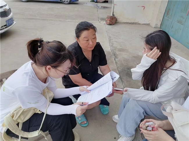 二师学子走村串户深入调研，共筑枣阳乡村振兴